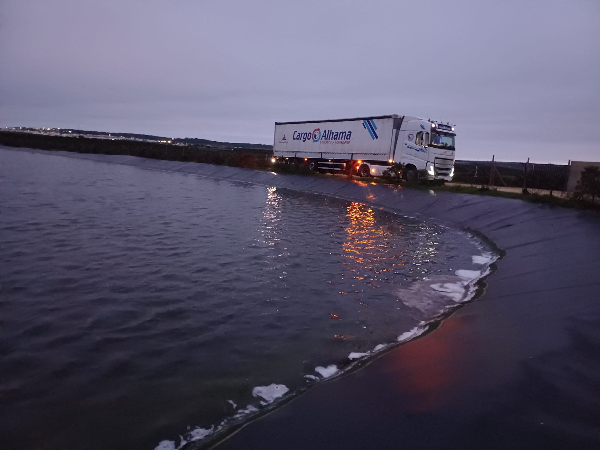 Camión de la flota Cargo Alhama